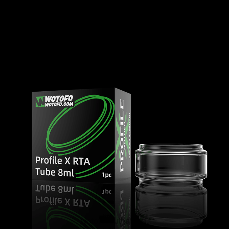 Wotofo PROFILE X TANK TUBE BUBBLE GLASS 8ML F684N399 Wotofo Shop Online