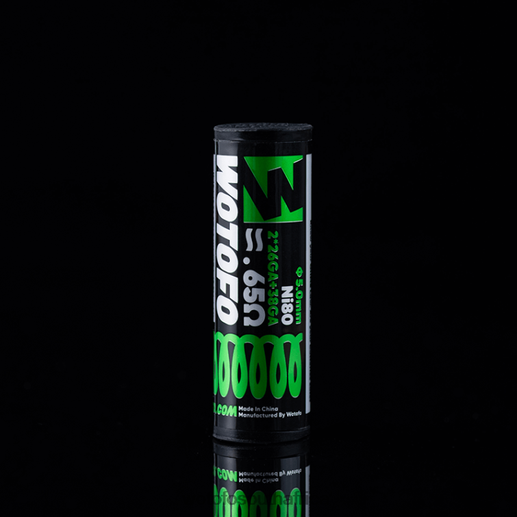 Wotofo ID PREBUILT COIL DUAL CORE FUSED CLAPTON 0.65OHM 5MM 5PCS F684N347 Wotofo E-Cigarette