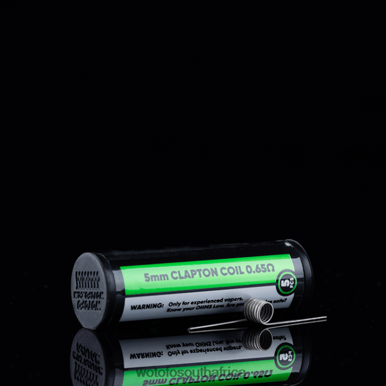 Wotofo ID PREBUILT COIL DUAL CORE FUSED CLAPTON 0.65OHM 5MM 5PCS F684N347 Wotofo E-Cigarette
