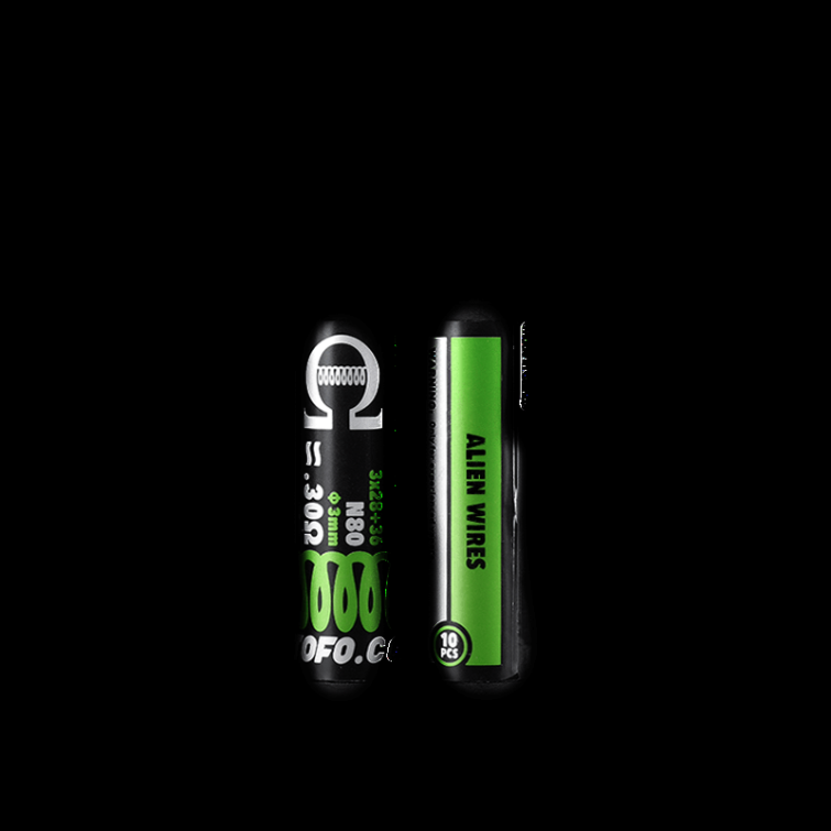 Wotofo PREBUILT COILS ALIEN WIRE 0.30 OHM 10PCS F684N330 Wotofo Price