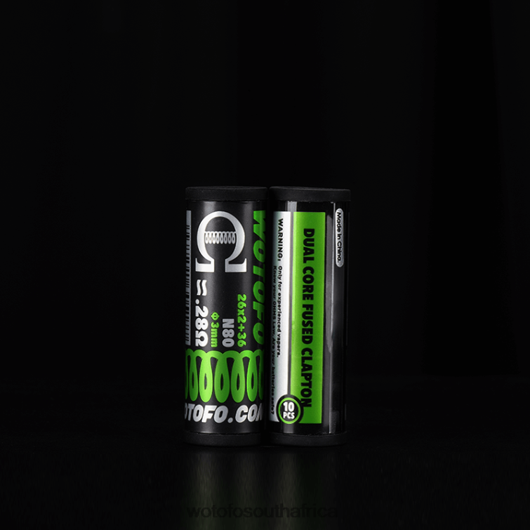 Wotofo PREBUILT COILS DUAL CORE FUSED CLAPTON 0.28 OHM 10PCS F684N314 Wotofo Vape Review