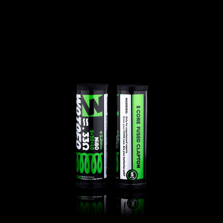 Wotofo PREBUILT COILS QUAD CORE FUSED CLAPTON 0.26 OHM 10PCS F684N333 Wotofo Vape Flavours