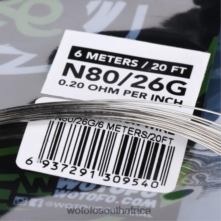 Wotofo PREBUILT WIRE SPOOL NI80 COMPETITION WIRE - 26G F684N362 Wotofo Disposable