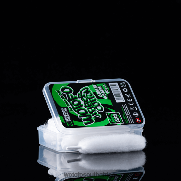 Wotofo XFIBER COTTON FOR ID COIL 5MM THICK 10PCS F684N348 Wotofo Vape Pods