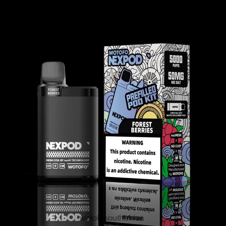 Wotofo NEXPOD KIT 20MG ALL-INCLUSIVE BOX F684N8 Wotofo Vape Pods